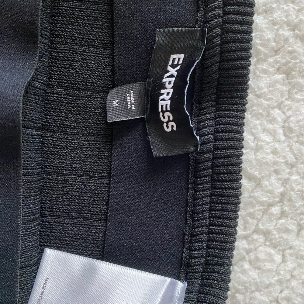 Express Black Knit skirt